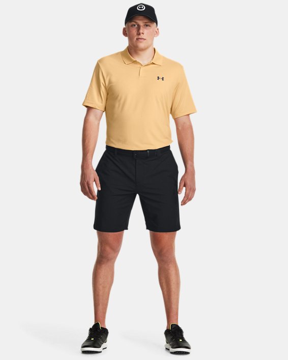 เสื้อโปโล UA Performance 3.0 สำหรับผู้ชาย in Yellow image number 2